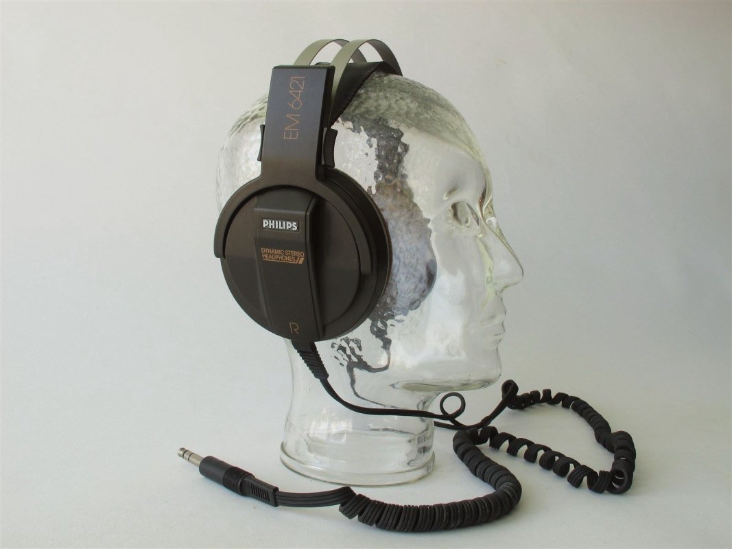 Philips EM 6421 vintage headphones