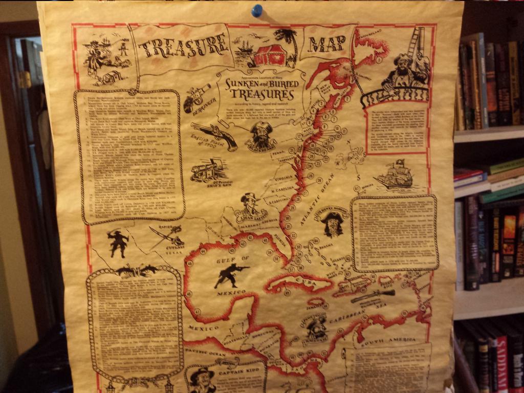 real treasure maps