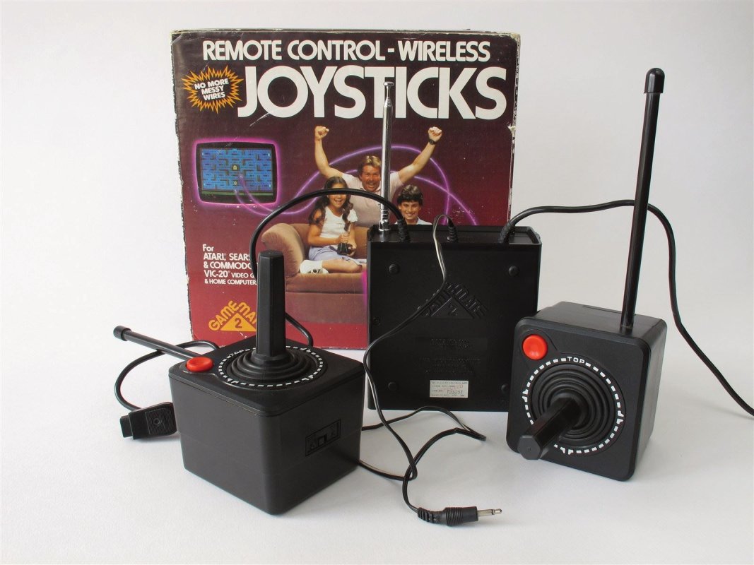 Atari 2600 Wireless Joysticks, boxed