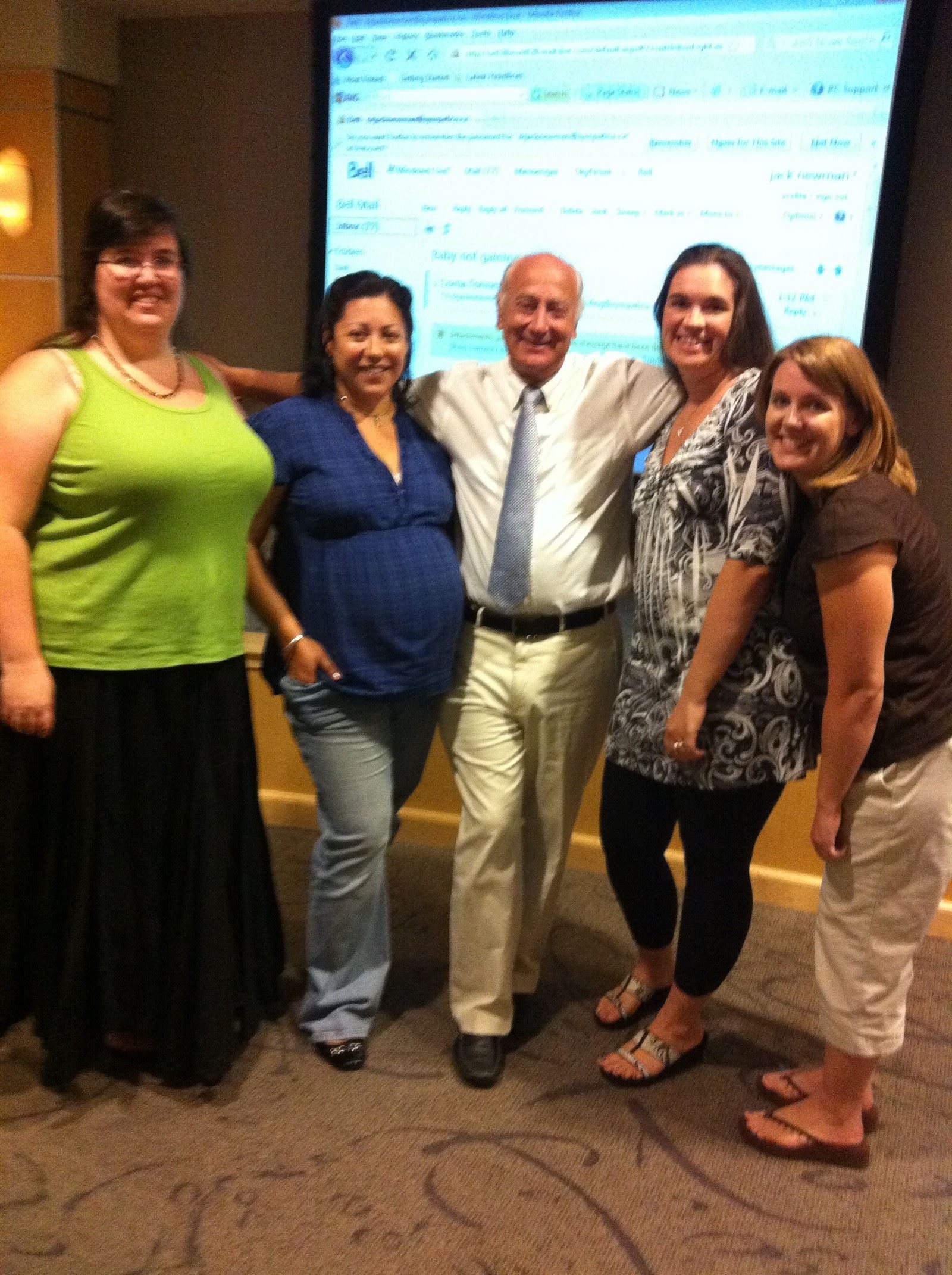 Dr. Jack Newman : Four instructors who teach The Bradley Method® got to attend his seminar in Mesa, AZ.