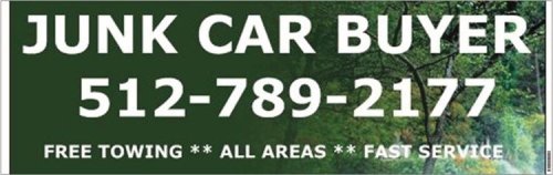 Scrap your Vehicle for the highest price and the fastest service with our free towing and professional wrecker service on every junk car we buy at 512-789-2177