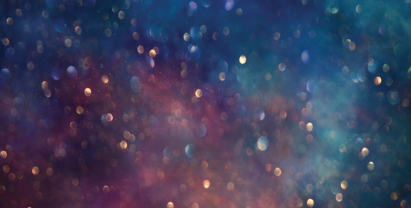 Blue with Glitter Sparks