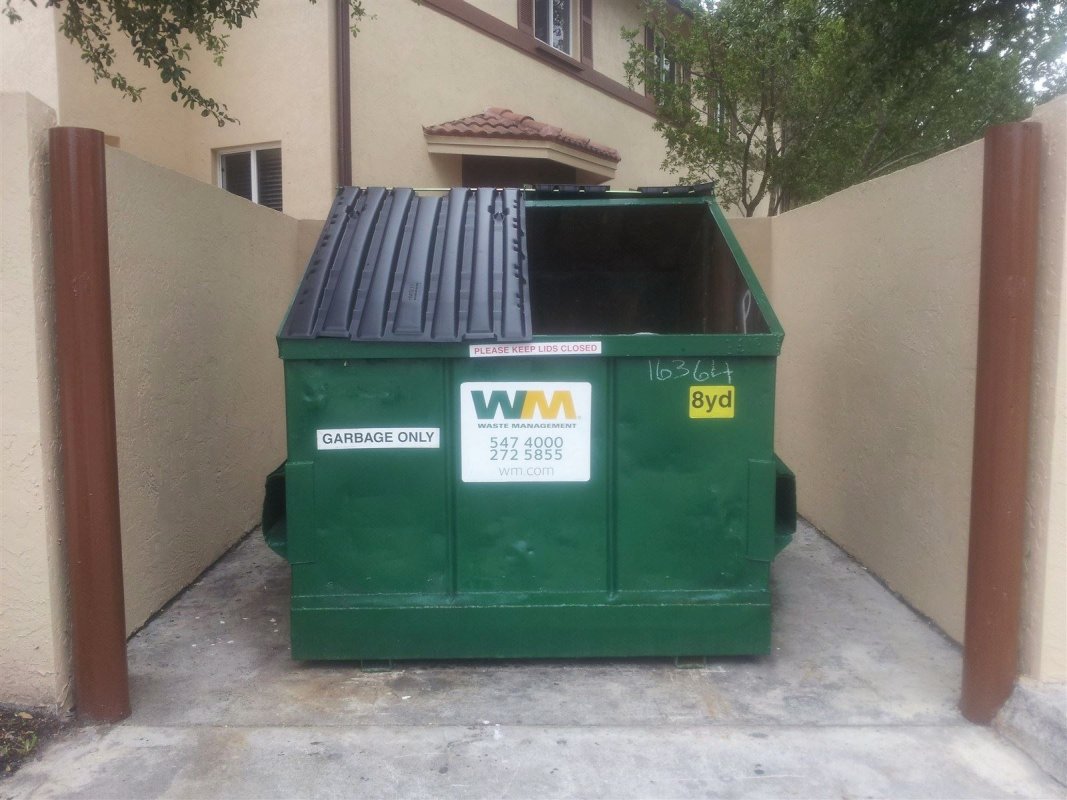New Garbage Dumpsters