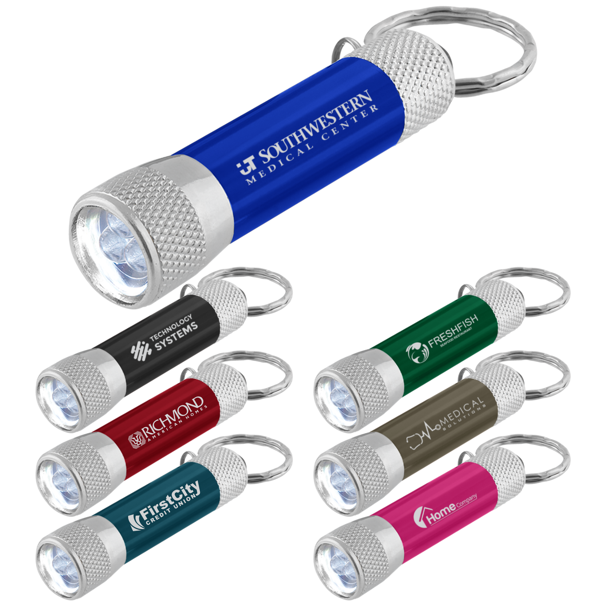 Personalized light up on sale keychains