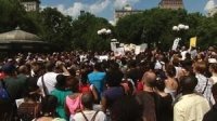 Crowd Demonstration Following Zimmerman's Verdict