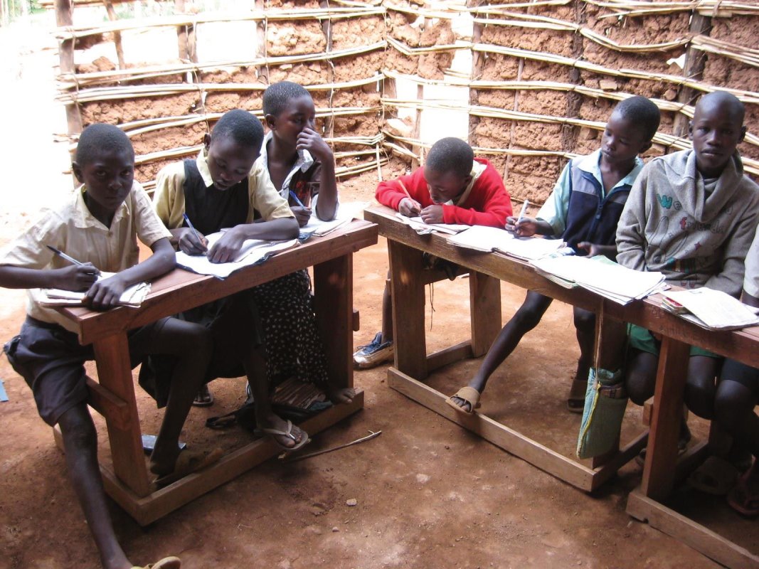 Orphan class in Oyugis, Kenya