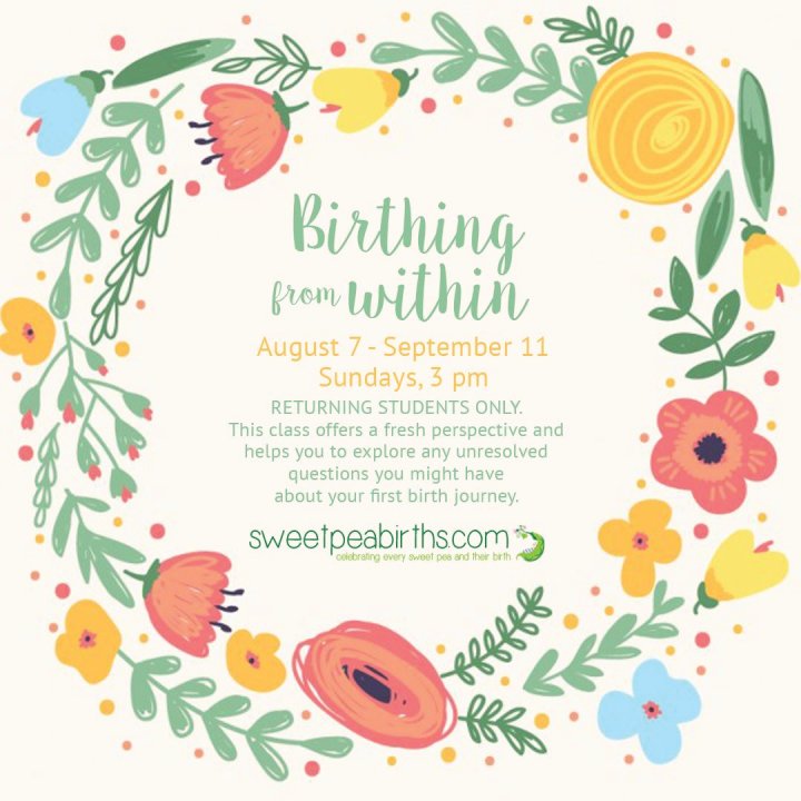 Birthing From Within childbirth classes offered in Arizona: convenient to Chandler, Tempe, Ahwatukee, Gilbert, Mesa, Scottsdale, Payson