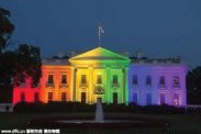 GAY PRIDE WHITE HOUSE DECO UNDER PRESIDENT OBAMA