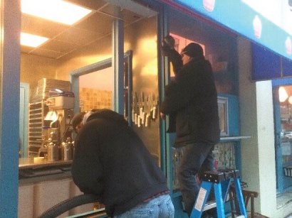 Storefront window repair Philadelphia  Pa