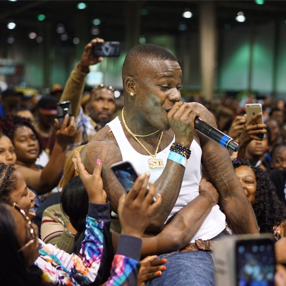 DaBaby apologizes for clash with female fan inside Tampa nightclub