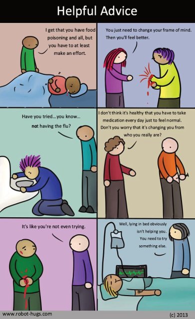 Mental Illness in America Comic Strip