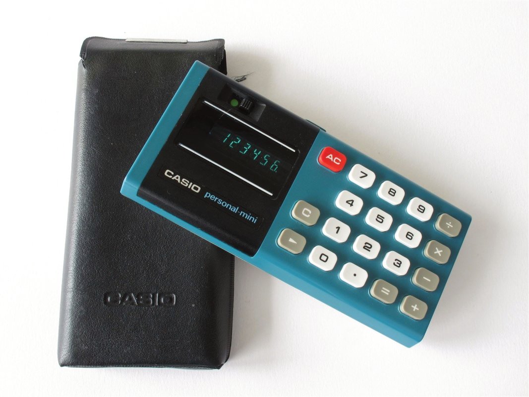 Casio Pocket LED calculator