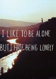 blogpicalonelonely. Read my blog about my ideas on loneliness and being alone.