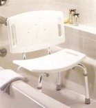 standard shower chair
