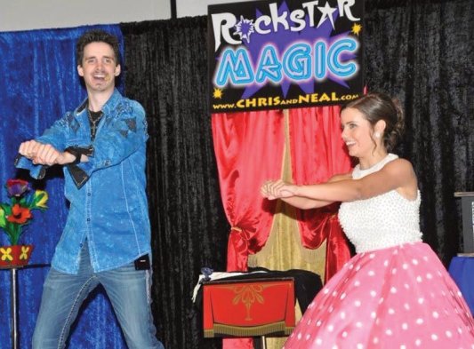 Feel The Rhythm Of The Magic With These Raleigh Area Rockstar Magicians and Kids Party Entertainers