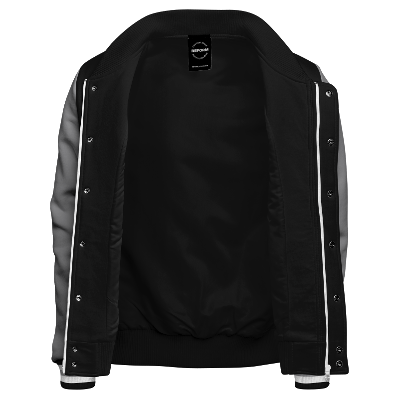 Fleece Varsity Jacket (Stormfront) – Inside Lining A