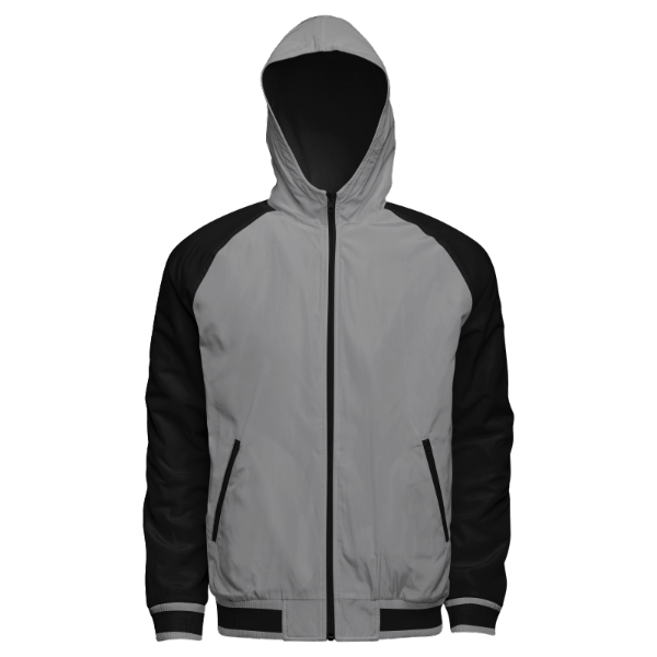 Grey on sale jacket hoodie