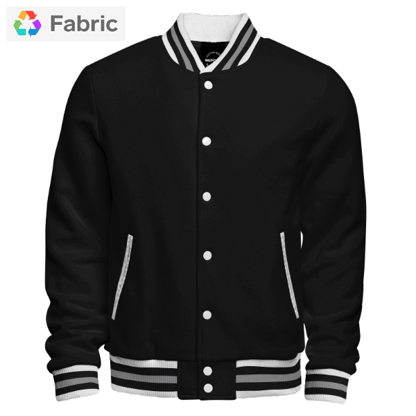 White shop college jacket