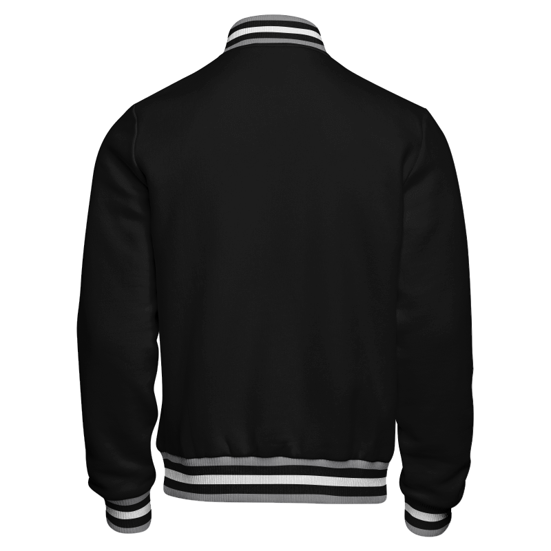 Fleece Varsity Jacket – Back A