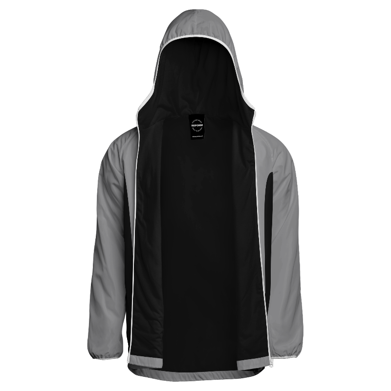 Inside lining of Windbreaker Jacket with Black lining