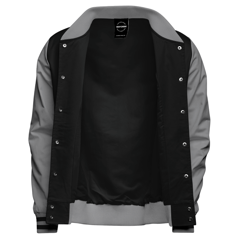 Woven Letterman Jacket – Inside Lining A