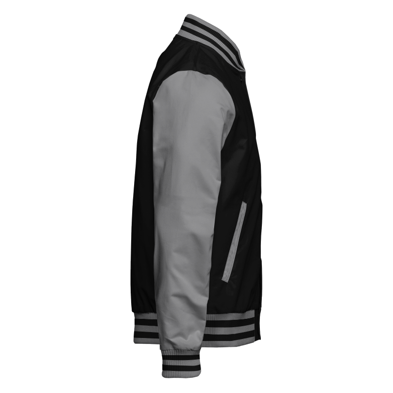 Woven Letterman Jacket – Right A