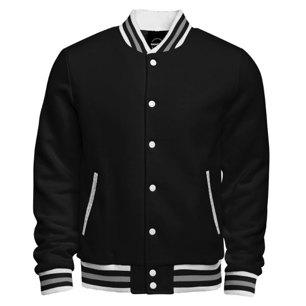 Fleece varsity jacket best sale