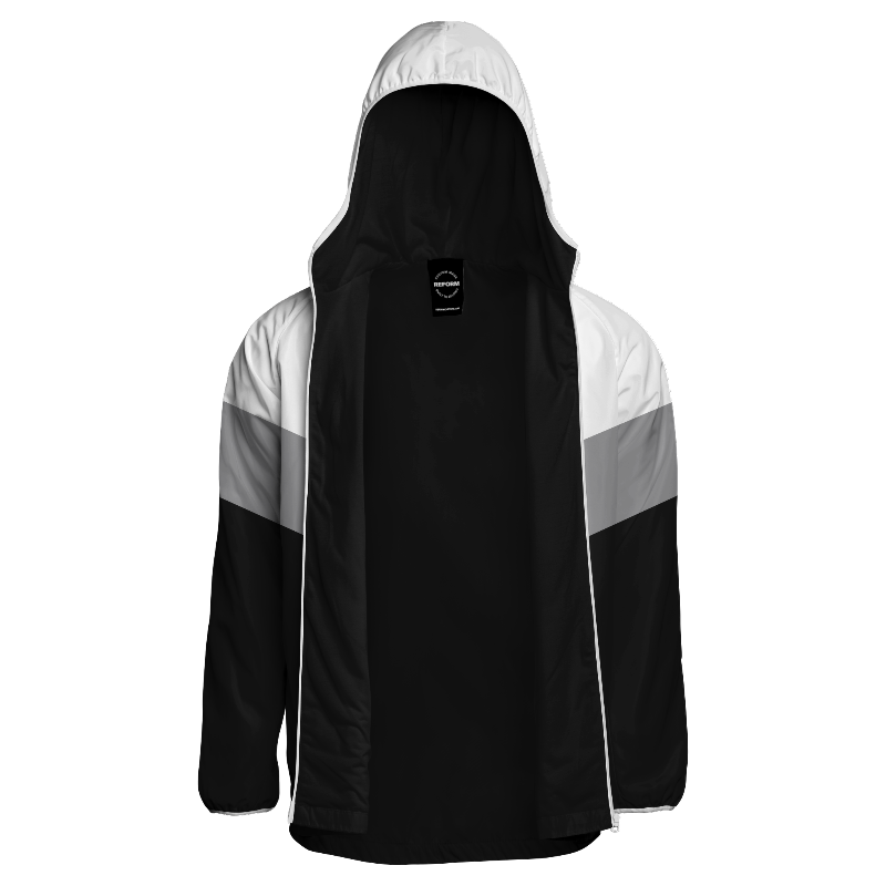 Inside lining of Windbreaker Jacket with Black lining