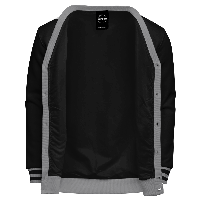 Fleece Letterman Sweater – Inside Lining A