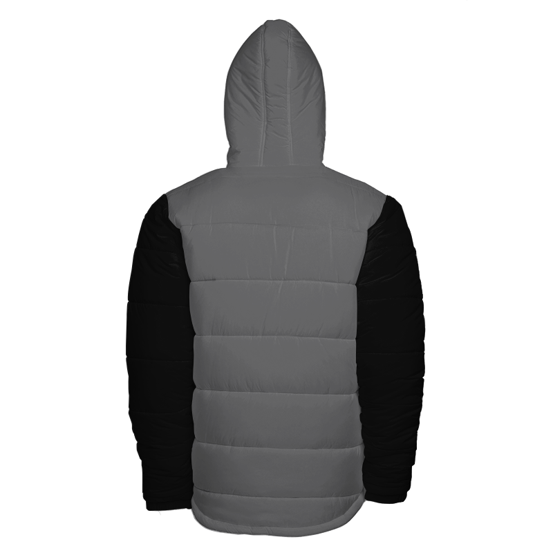 Hooded Puffer Jacket – Back A