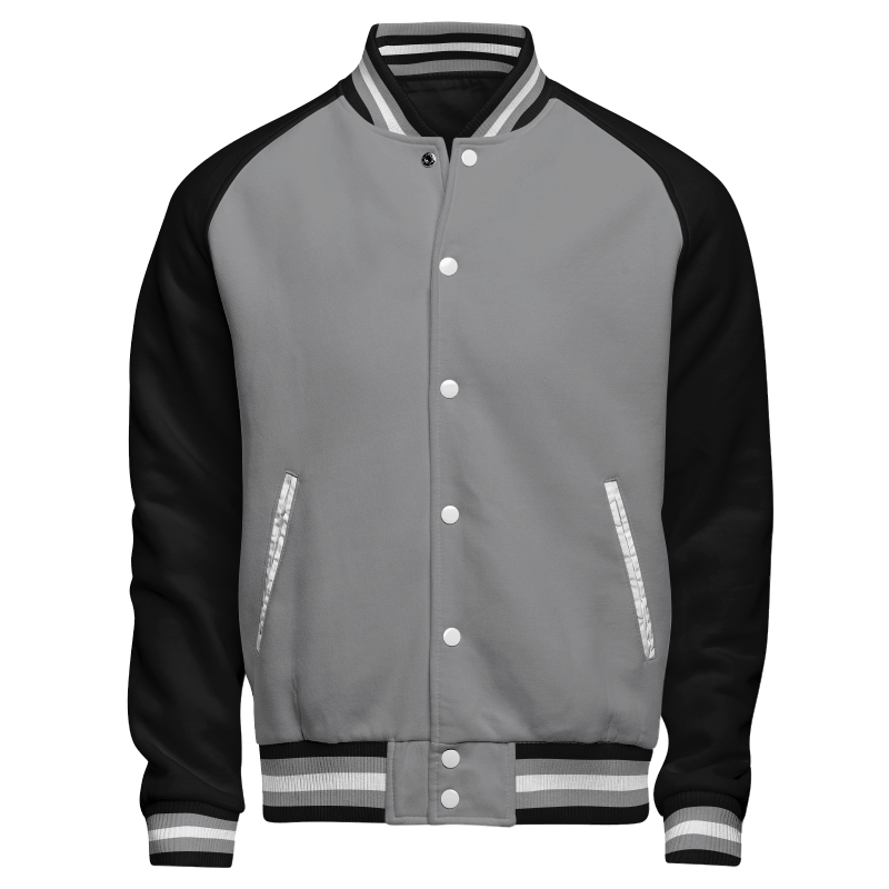 Reversible Letterman Jacket – Fleece (Side B)