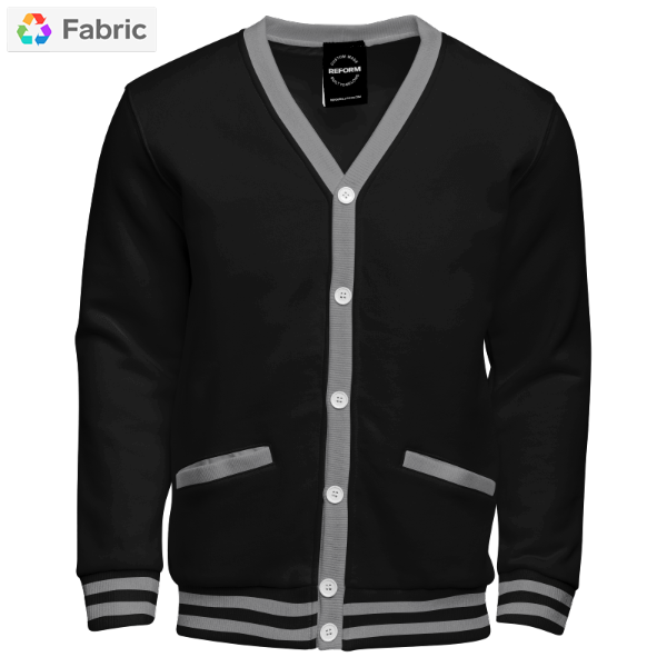 Long hot sale varsity cardigan