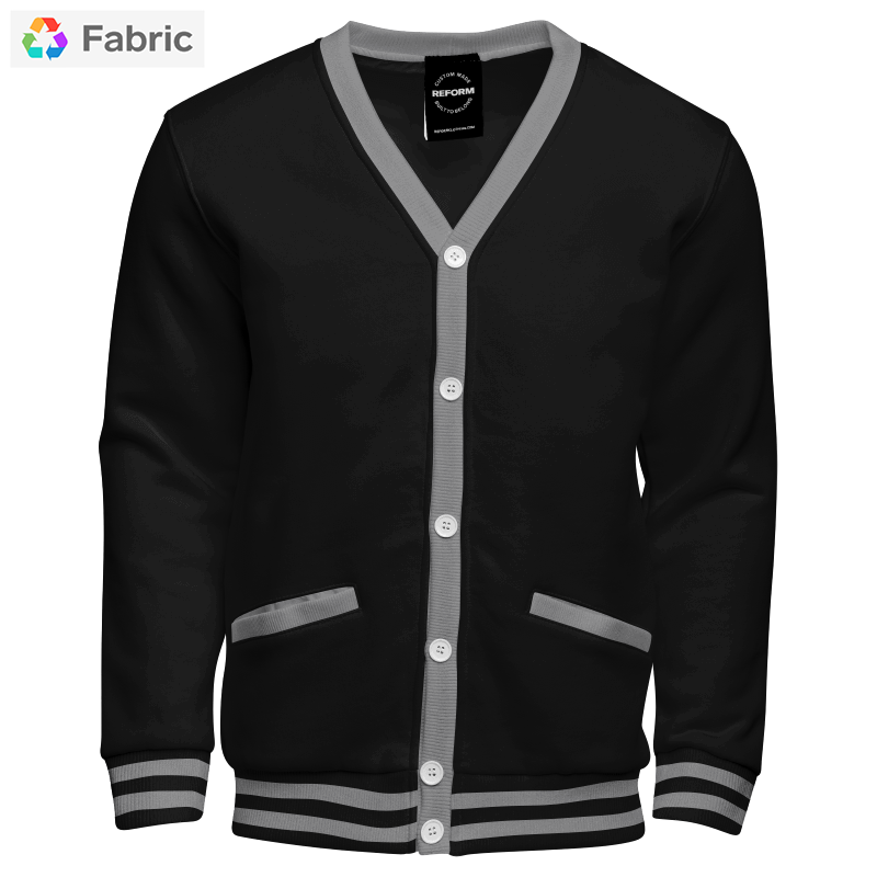 Customizable shop varsity cardigans