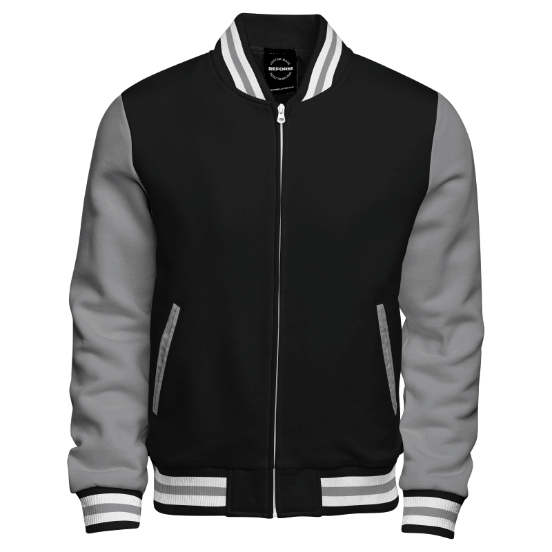 Zipped Varsity Blouson